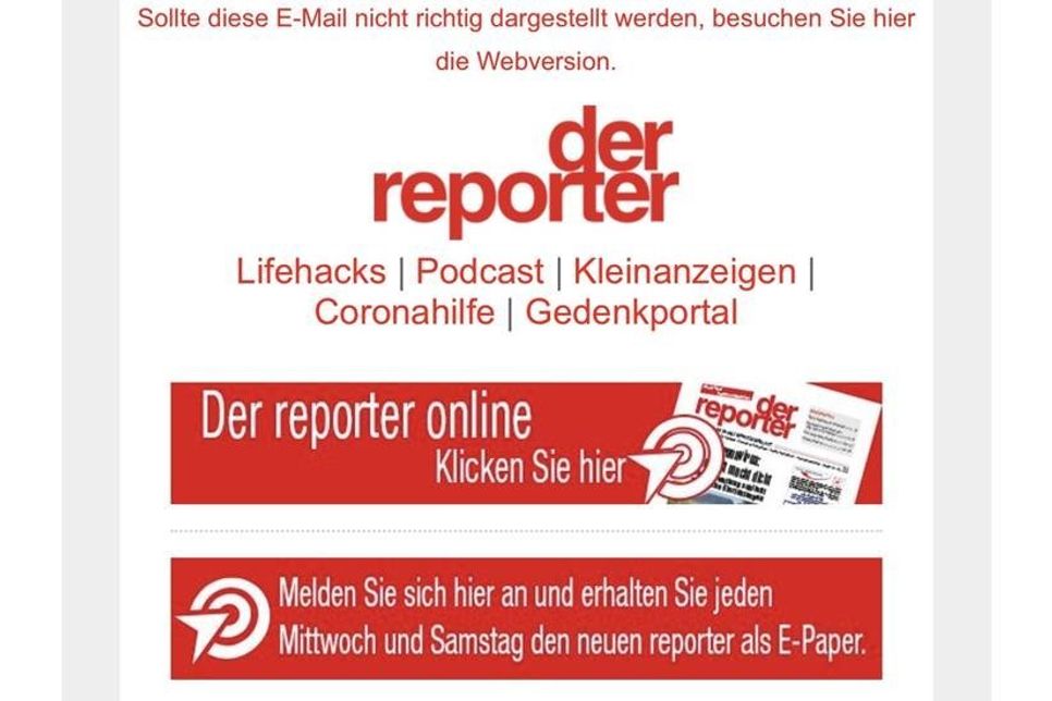 Immer bestens informiert.