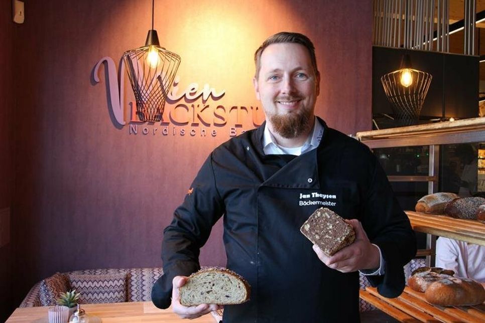 Bäckermeister Jan Thaysen von Mien Backstuuv: „Im Bäckerhandwerk muss man sich mit Rohstoffen aus der Region und kreativen Rezepten immer wieder neu erfinden.“