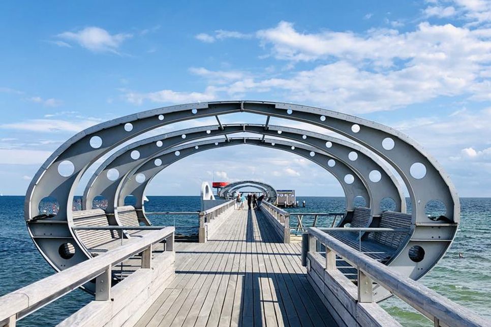 Die Seebrücke in Kellenhusen ist immer einen Ausflug wert.