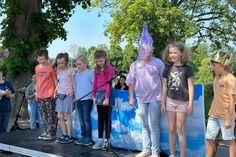Bei bestem Wetter und vielen Zuschauern hatten die „Kulturbanausen“ bei ihren Auftritten einen Riesenspaß.