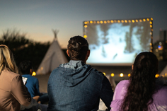 Filmreife Sommerabende am Strand