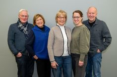 Der neue Vorstand des Ortsverbands Scharbeutz: Uwe Janke, Sybille Sommer, Gabriele Jungk, Dagmar Gast und Ullrich Günther (v. lks.).