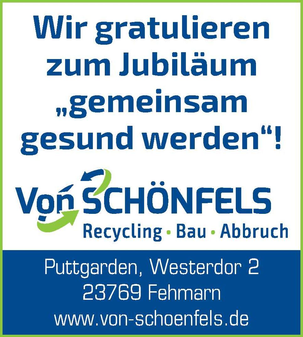 Jubiläum Klinik Ostseedeich