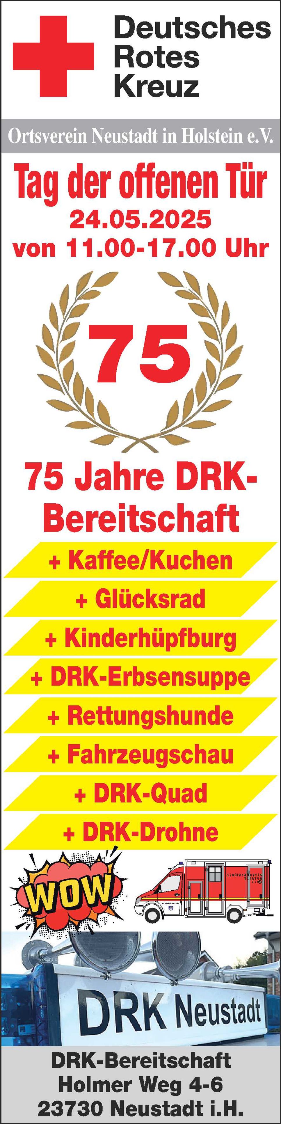 75 Jahre / Tag der offenen Tür