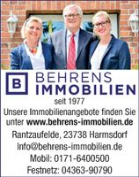 Stehsatzanzeige / Bau Sonderseiten