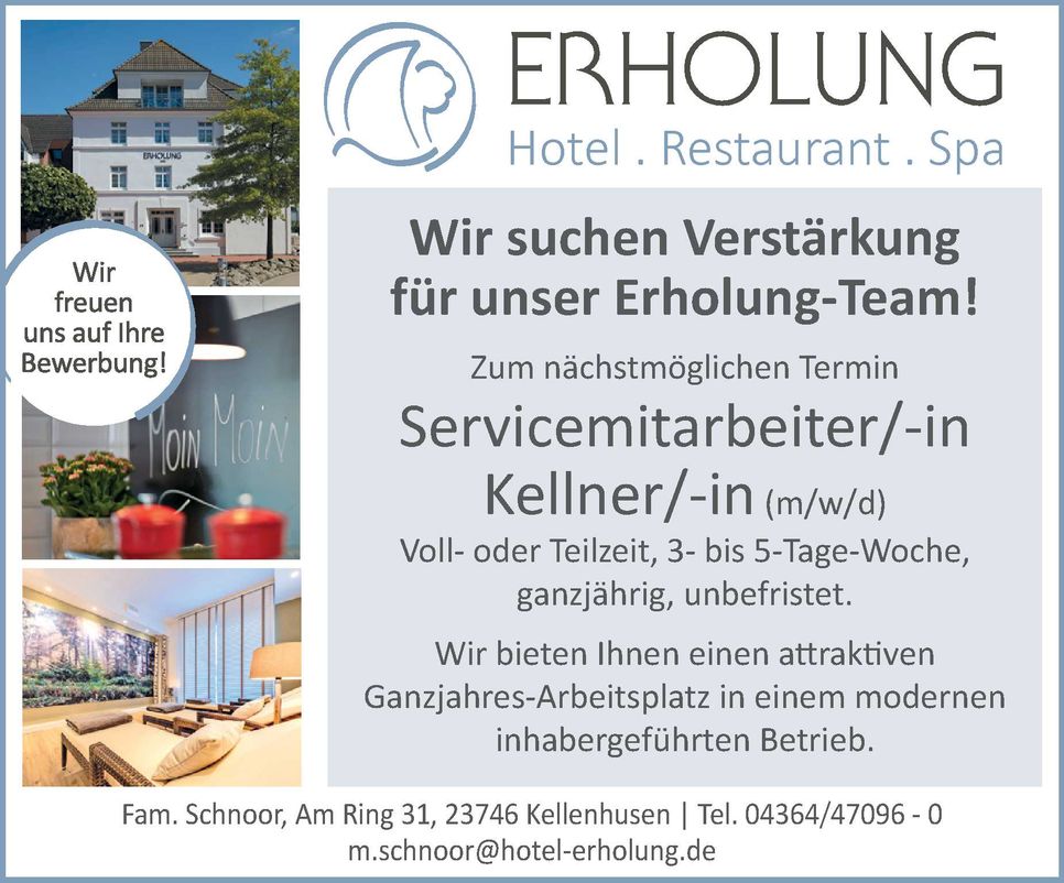 Stellenanzeige