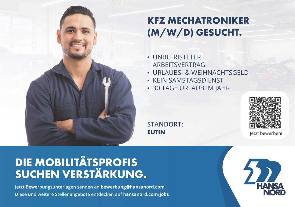 Stellenausschreibung