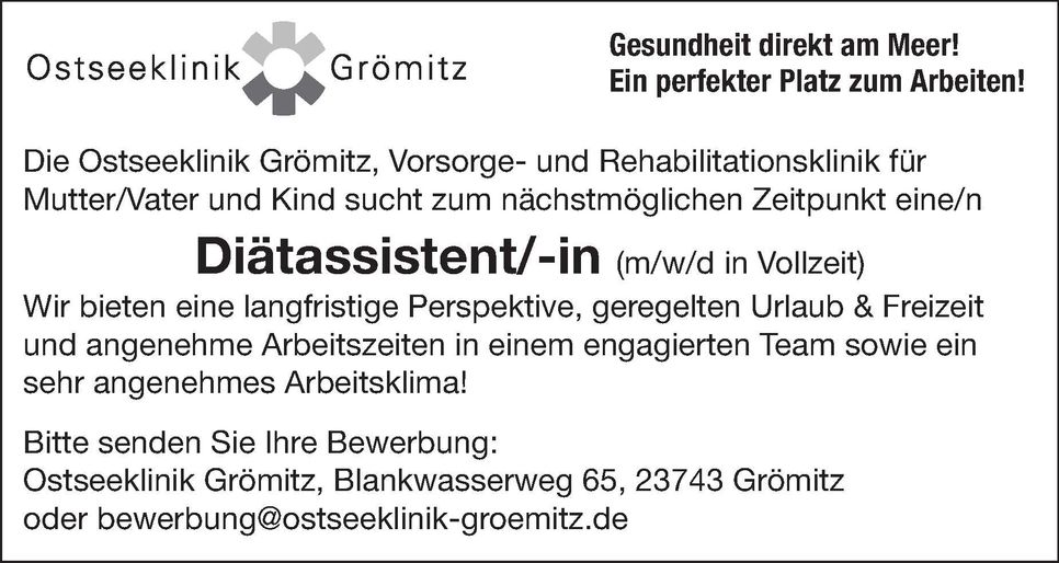 Stellenanzeige Küche