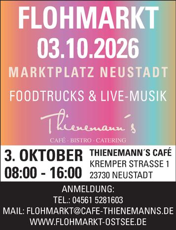 Flohmarkt Anzeige