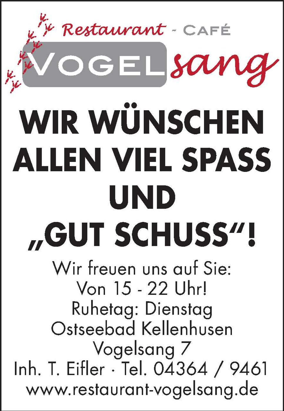 Vogelschießen FFW Kellenhusen