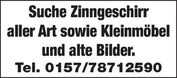 Suche Zinngeschirr