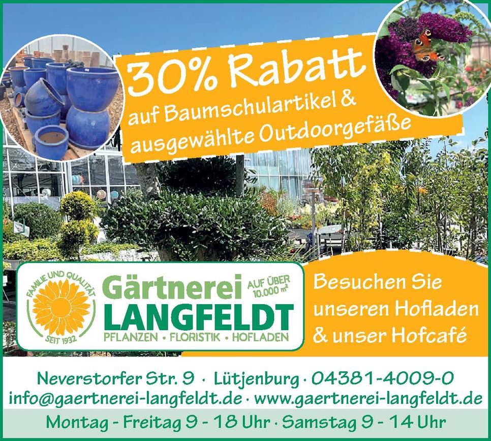Garten im Herbst