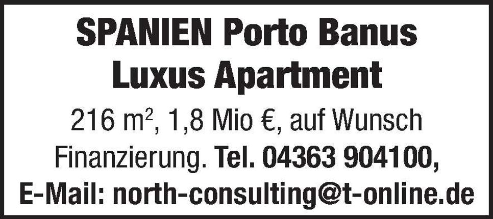 SPANIEN Porto Banus Luxus Apartment