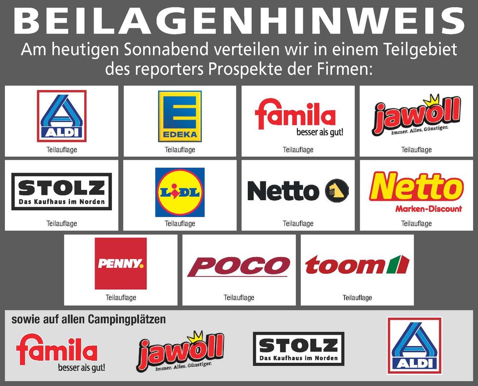 Beilagenhinweis