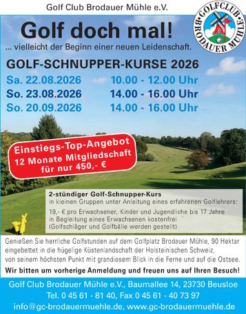 Schnupperkurse 9