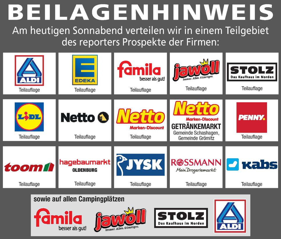 Beilagenhinweis