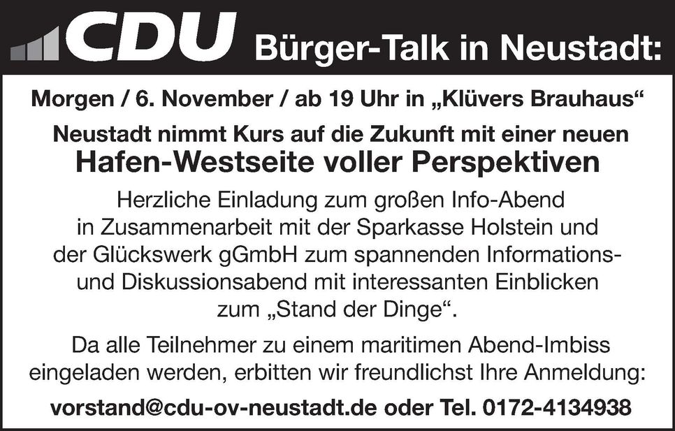 Bürger-Talk in Neustadt