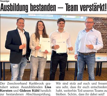 Stellenanzeige 
