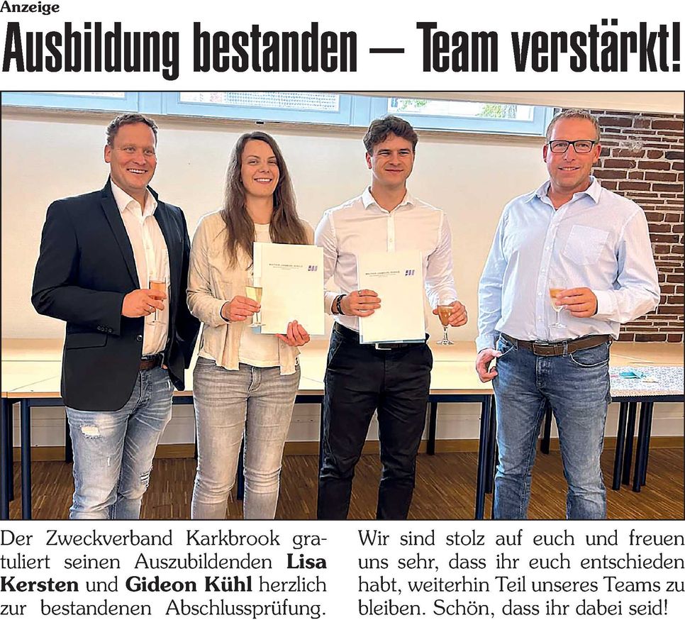 Stellenanzeige 