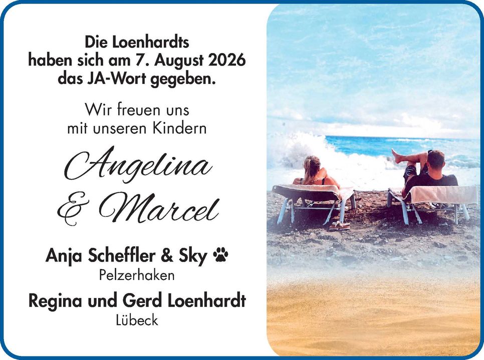 Hochzeit Angelina & Marcel