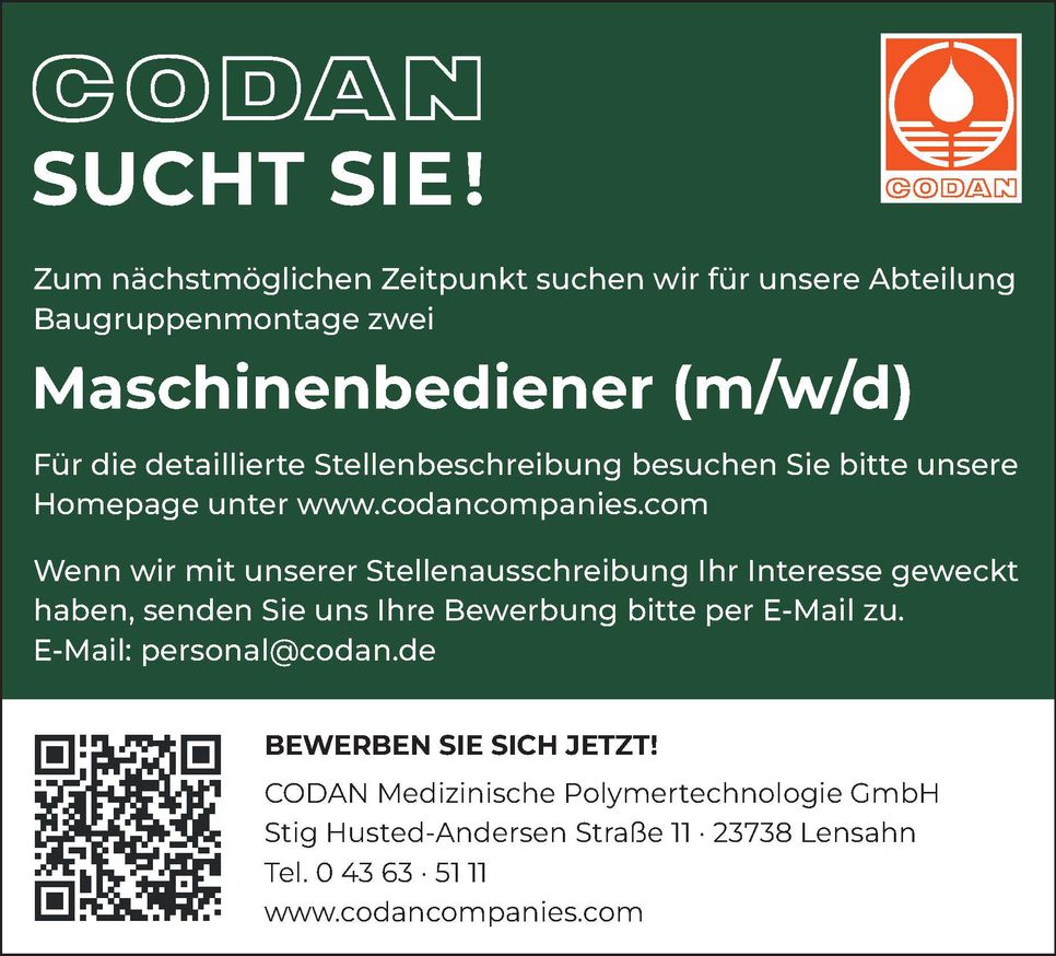 Maschinenbediener
