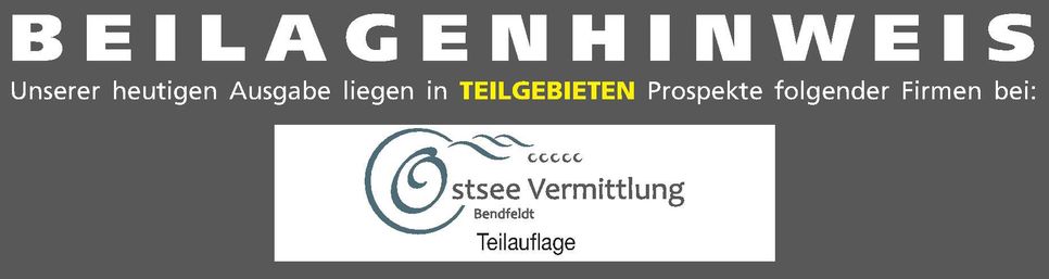 Beilagenhinweis