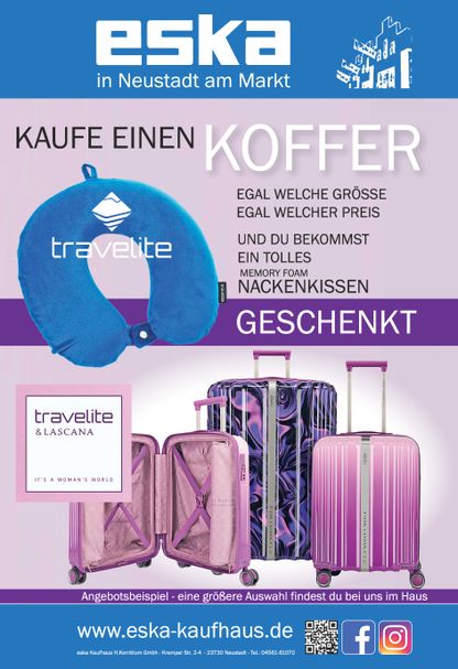 Rückseite Lederwaren, Koffer