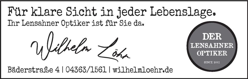 5 - Für klare Sicht in jeder Lebenslage