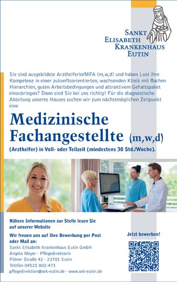 Medizinische Fachangestellte 