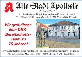 75 Jahre DRK Bereitschaft