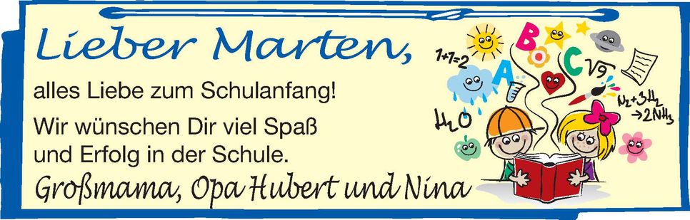 Einschulung