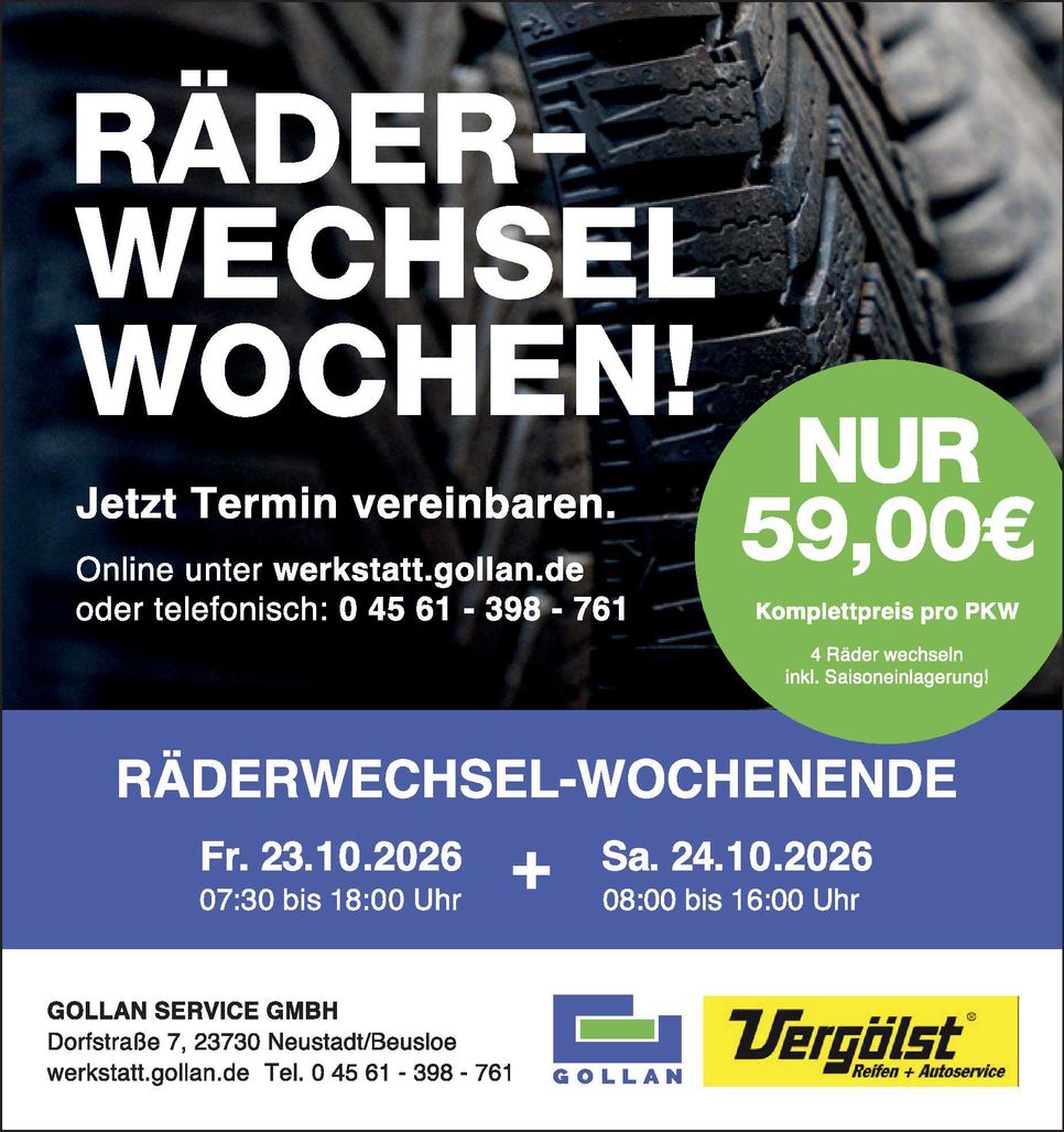 Räderwechselwochen