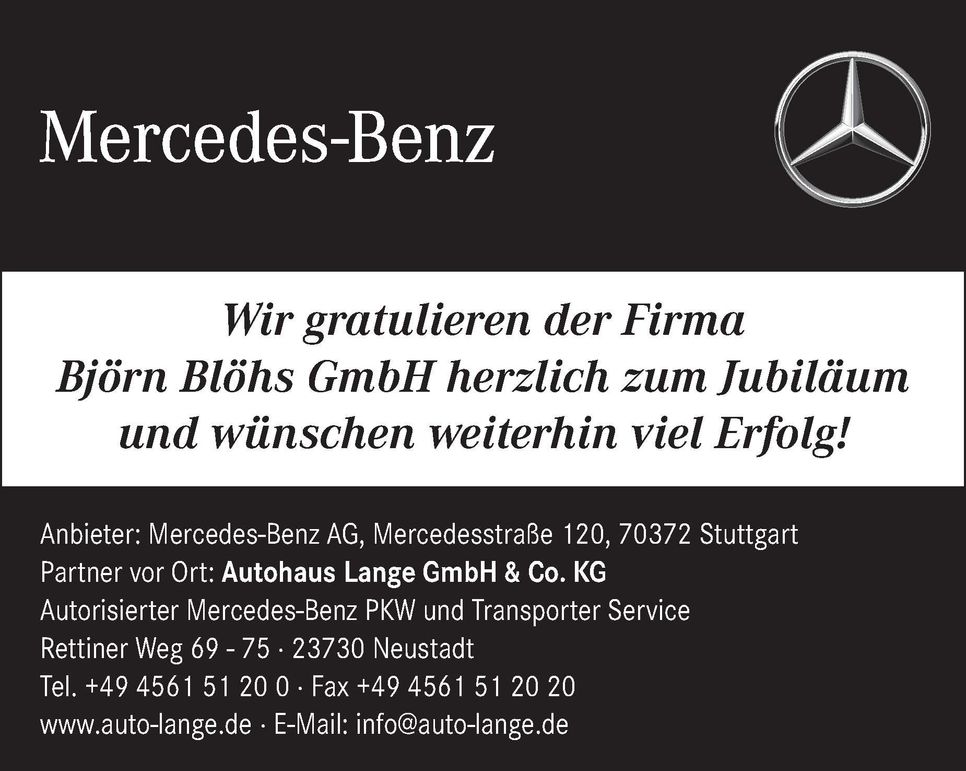 10 Jahre Björn Blöhs GmbH