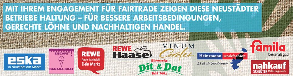 Fairtrade Gemeinschaftsanzeige