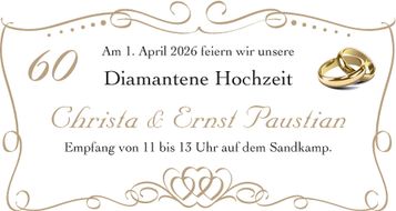 Diamantene Hochzeit Paustian