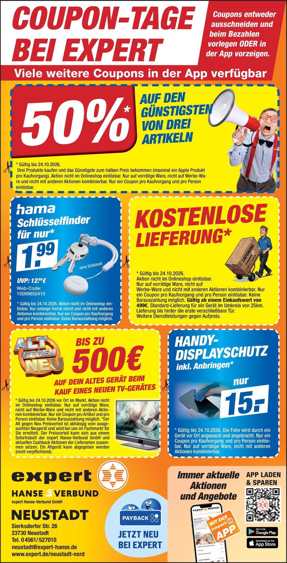 Coupon-Tage bei Expert 