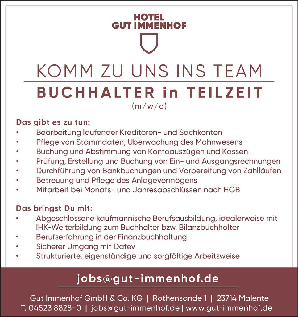 Buchhalter in TZ