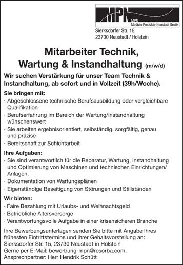 Technik Mittwoch