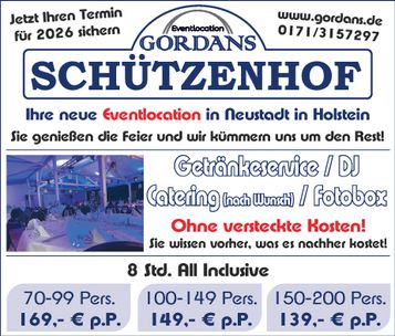 Hochzeitsfeiern 