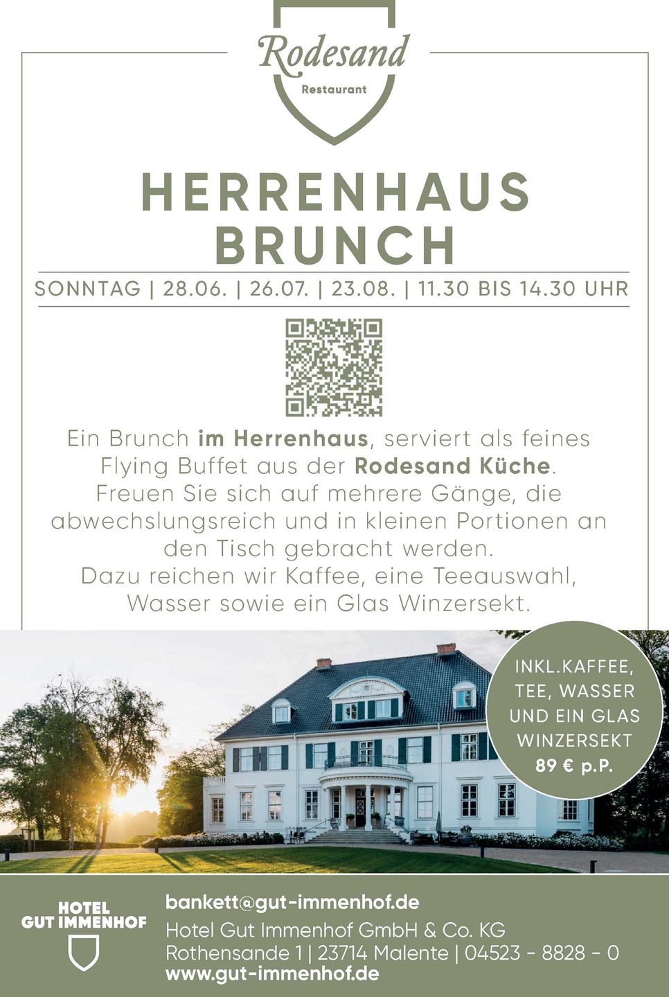 Herrenhaus-Brunch