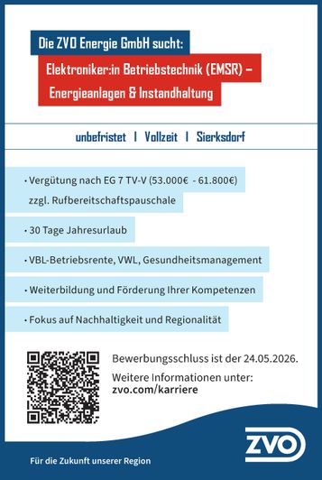 Stellenanzeige