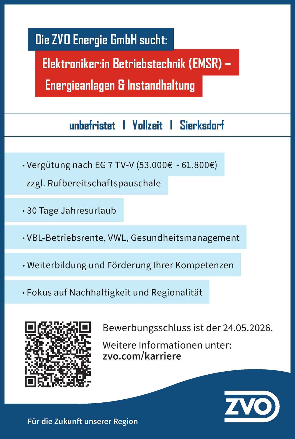 Stellenanzeige