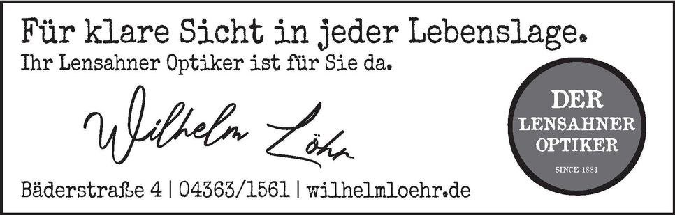 5 - Für klare Sicht in jeder Lebenslage