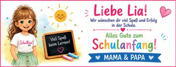 Einschulung Lia