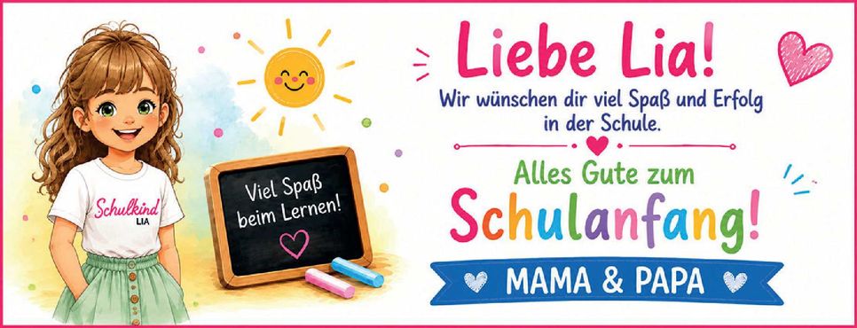 Einschulung Lia