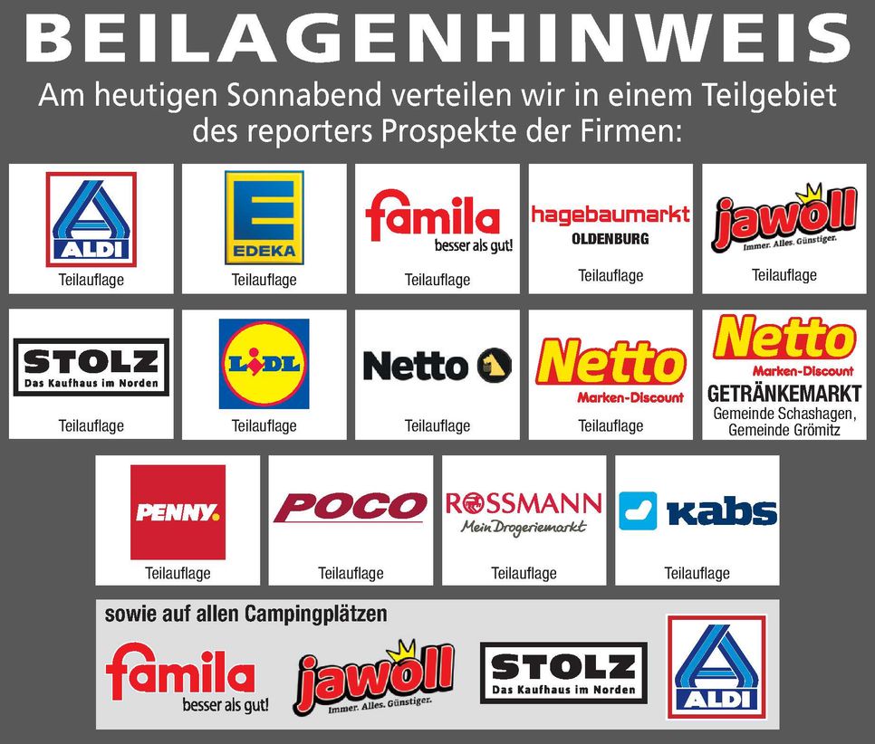 Beilagenhinweis