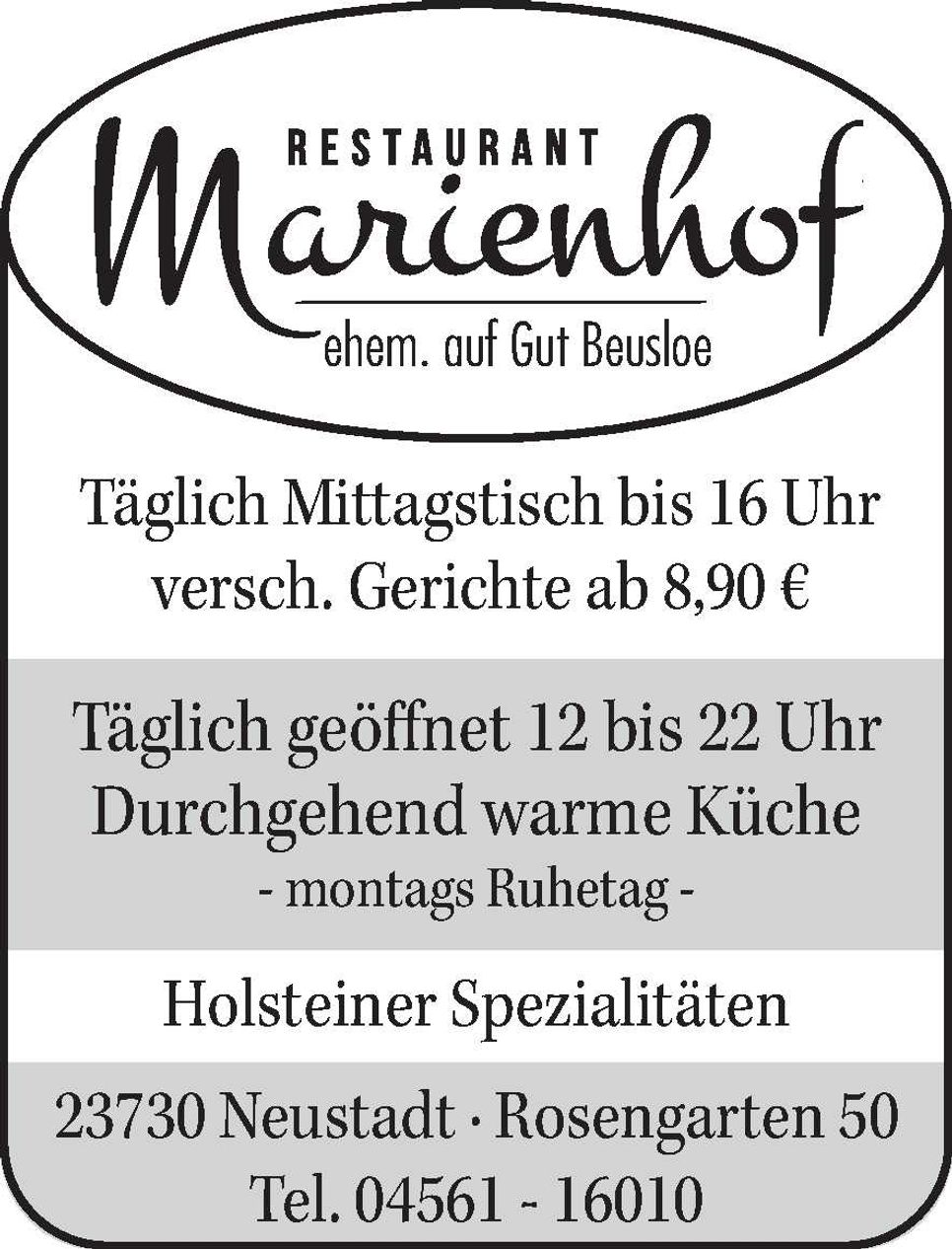 Imageanzeige/Öffnungszeiten