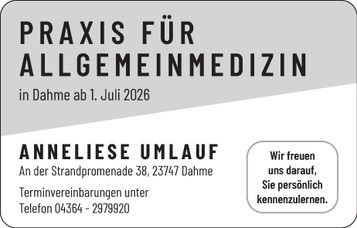 Praxiseröffnung