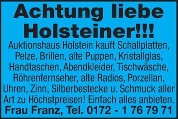 Achtung liebe Holsteiner