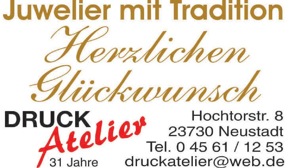 Jubiläum Juwelier Frick 